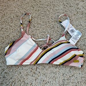 ROXY bathing suit top SIZE SMALL